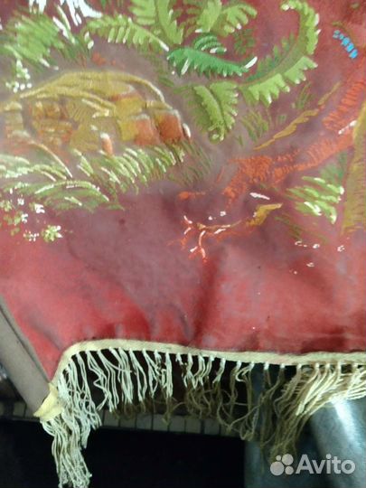 Коврик настенный старинный, раритет