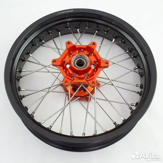 Диск алюм. со ступицей CNC Supermoto KKE 4.25*17