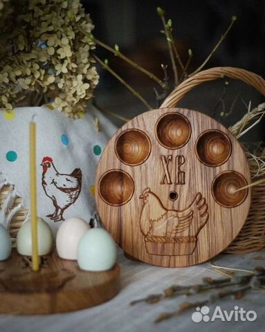 Подставка для пасхальных яиц (пашотница)