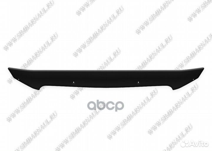 Дефлектор капота темный volvo XC60 2008-2013 NL