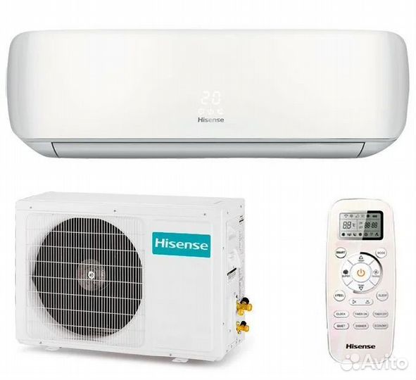 Сплит система с монтажом Hisense