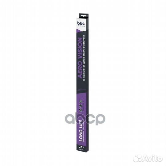 Щетка стеклоочистителя бескаркасная BiBiCare 60