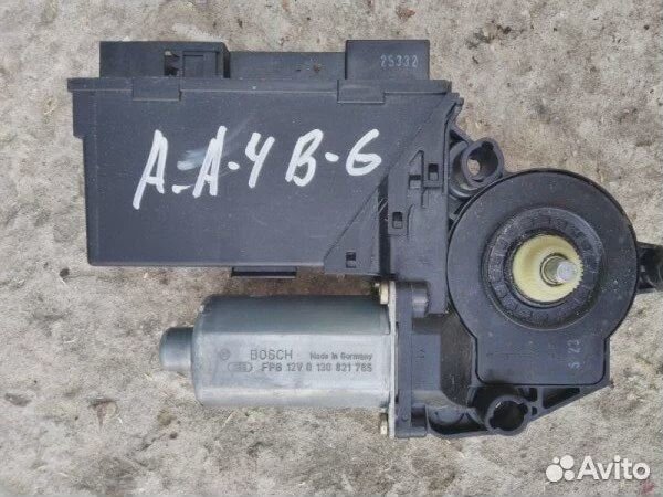 Моторчик стеклоподъёмника Audi A4 B6 2000 передний