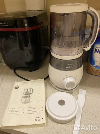 Пароварка-блендер 4 в 1 Philips Avent SCF875