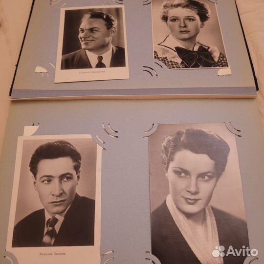 Альбом с фото открытками актеров СССР