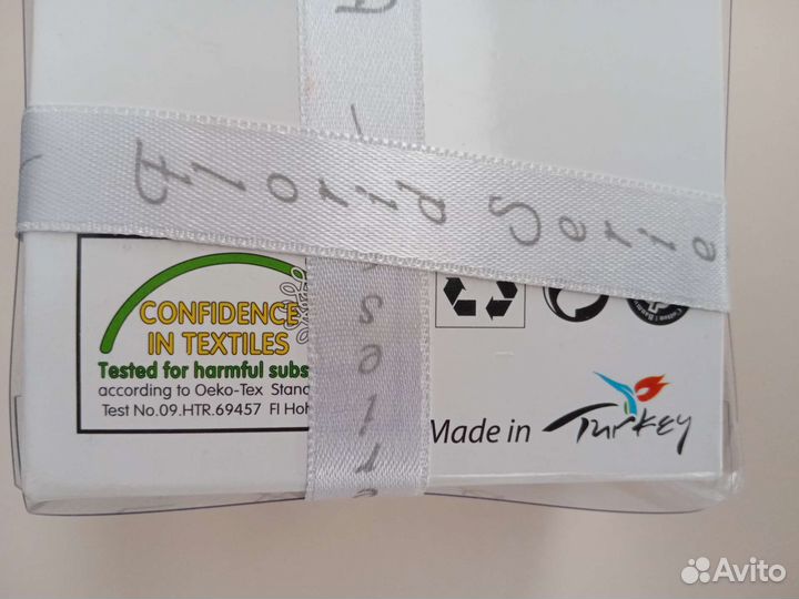 Полотенце Турция подарочное с вышивкой 80*40