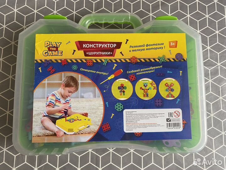 Конструктор шурупчики