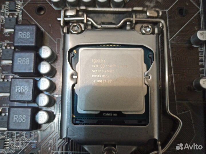 Материнская плата с процессором i5