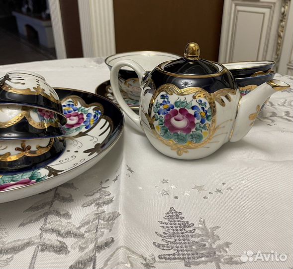 Чайный сервиз в восточном стиле