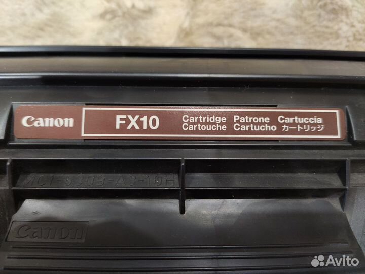 Оригинальный картридж для лазерного принтера Canon