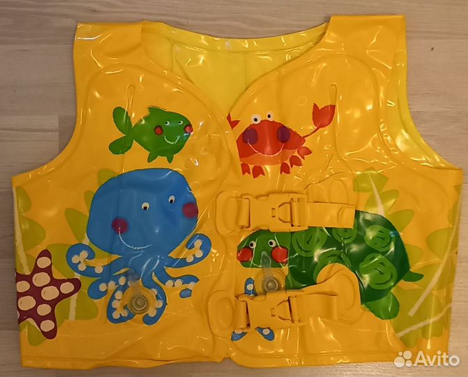 Детский надувной жилет intex