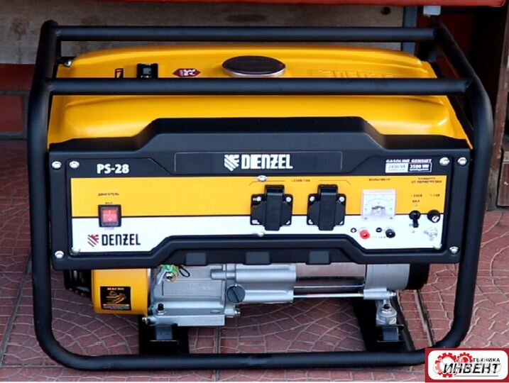 Надежный бензиновый генератор Denzel ps-28 2.8 кВт