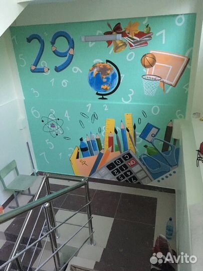 Художественная роспись стен, граффити