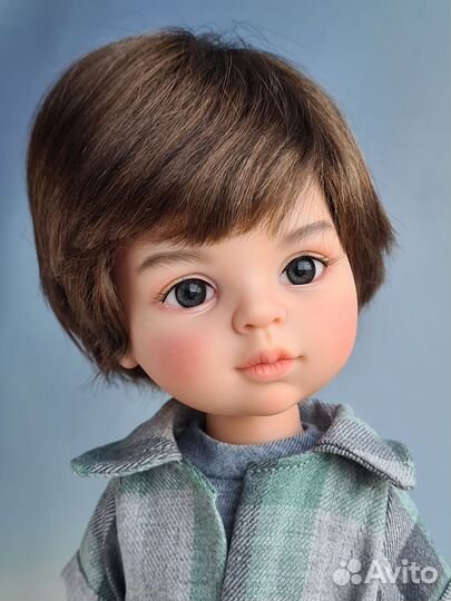 Кукла мальчик Паола Рейна ооак, рост 34 см