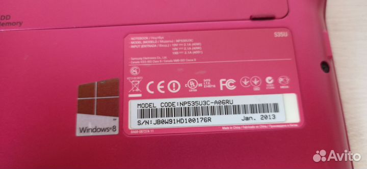Ноутбук Samsung NP535