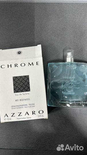 Azzaro chrome 100мл мужская вода оригинал