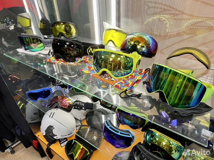 Маска горнолыжная разные