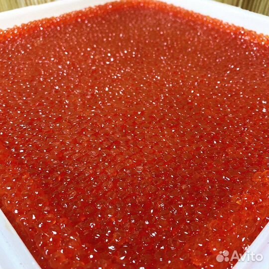 Икра малосольная Красная икра Кеты Горбуши Нерки