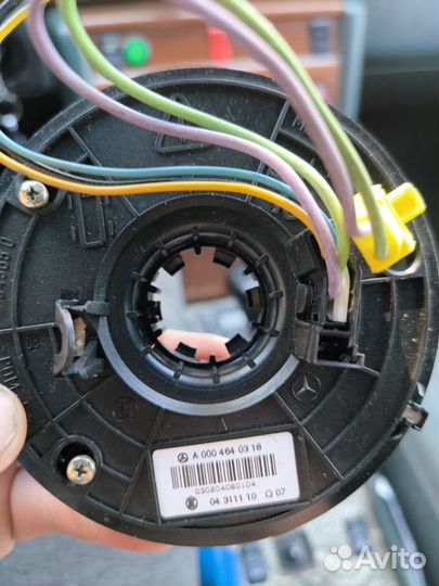 Рулевой шлейф w220