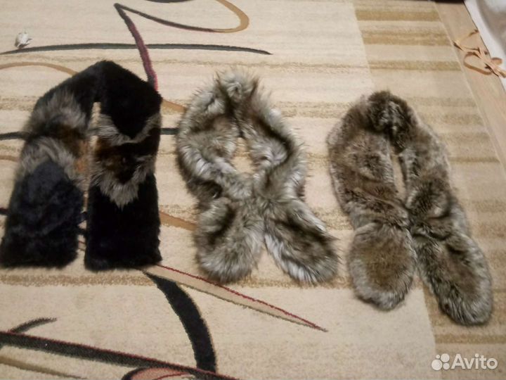 Меховые шарфы - воротники