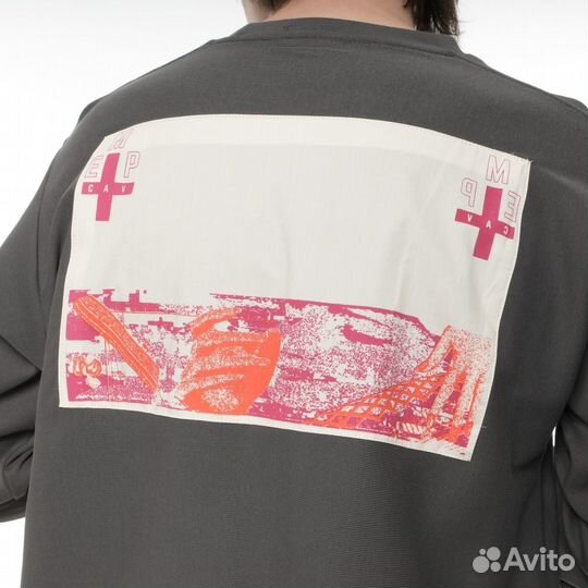 Лонгслив Cav Empt серый