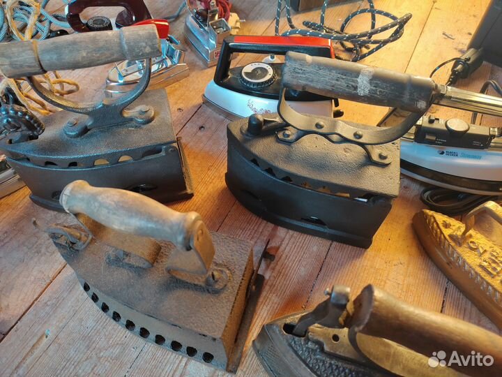 Старинные утюги