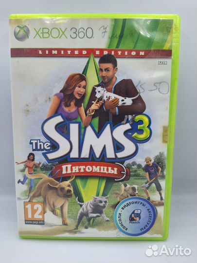 The sims 3 Питомцы xbox 360 (б/у, англ.)