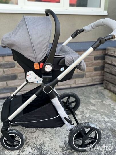 Новая коляска 3 в 1 для новорожденных