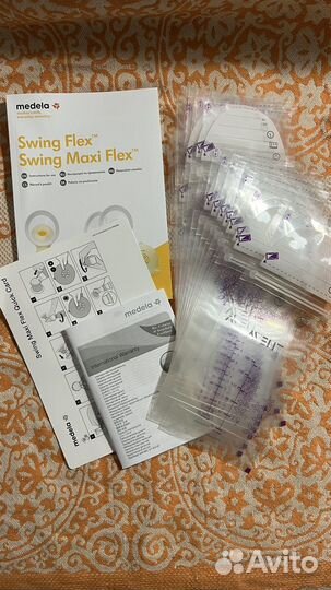 Молокоотсос medela электрический swing flex
