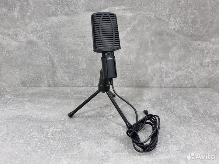 Микрофон Ritmix RDM-125 черный