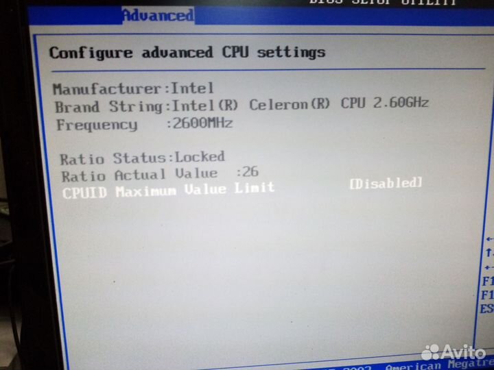 Процессоры старые
