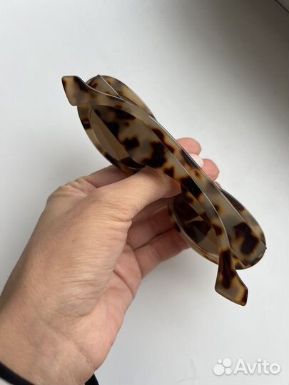 Очки черепаховая оправа