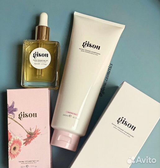 Gisou масло, дымка, праймер, кондиционер, набор