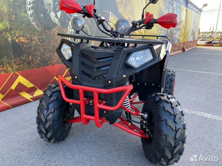 Квадроцикл GBM sharp 190 красно-черный