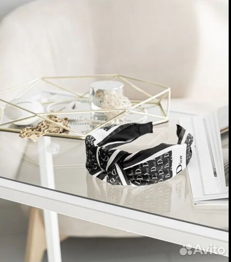 Ободок женский dior lux