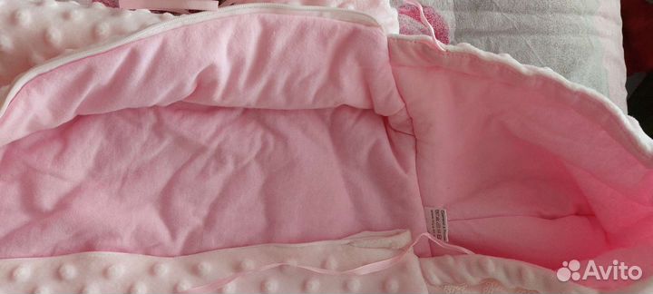 Конверт на выписку для девочки, 50-56 см