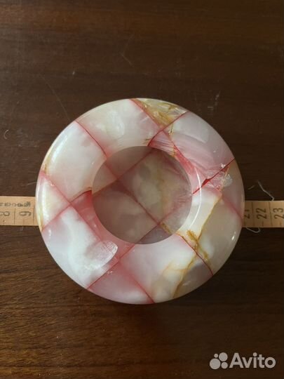 Пепельница и Черепаха из розового оникса