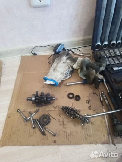 Запчасти, двигатель, мотор мопед альфа