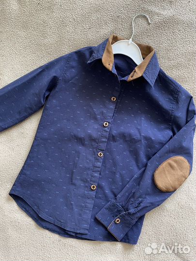 Рубашка для мальчика zara116-122 р