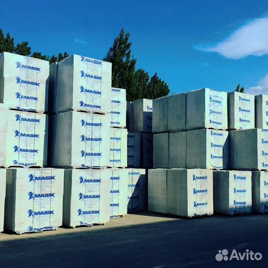 Газоблок Masix D400 500x200x600