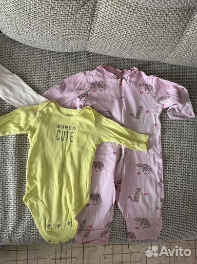 Вещи на девочку пакетом 74-80