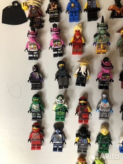 Lego ниндзяго минифигурки