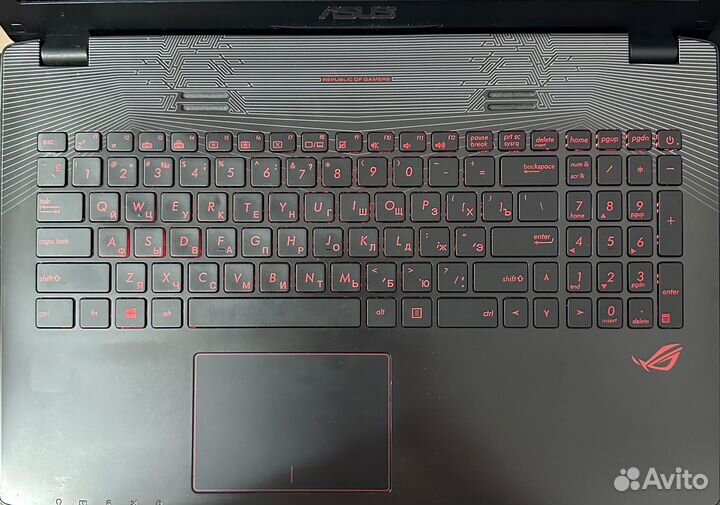 Игровой ноутбук asus