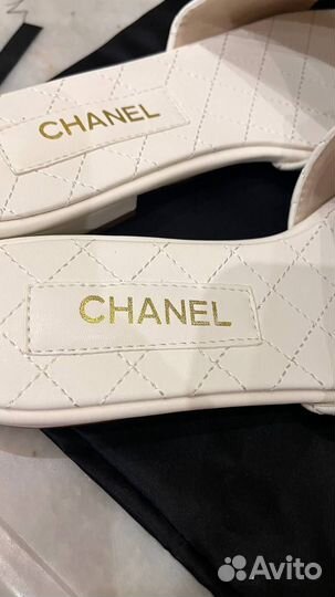 Шлепки женские Chanel