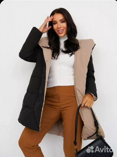 Куртка двухсторонняя новая 44 46