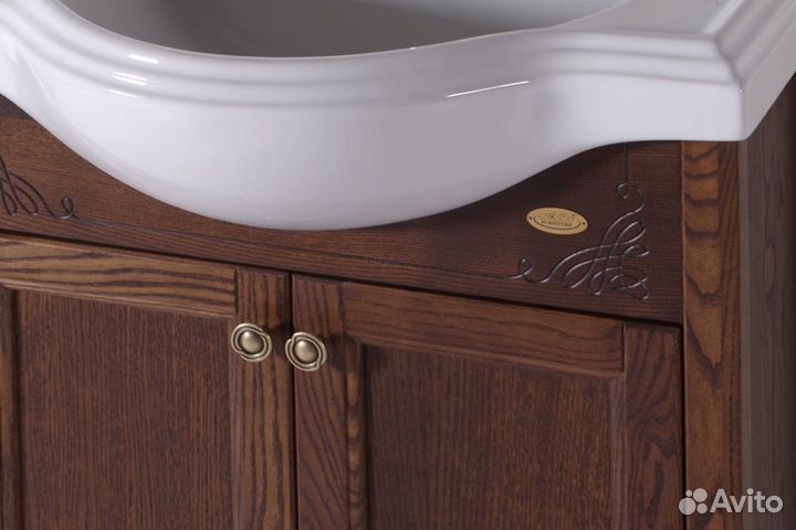 Мебель для ванной ASB-Woodline Салерно 65 орех ант