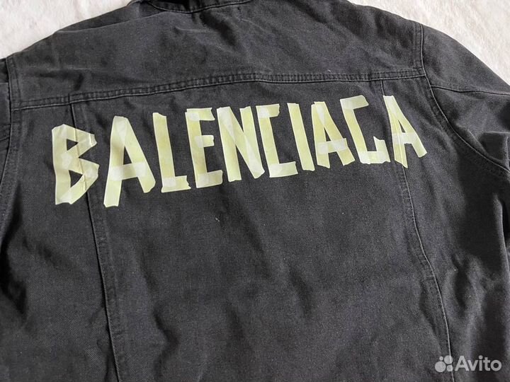 Джинсовая куртка balenciaga