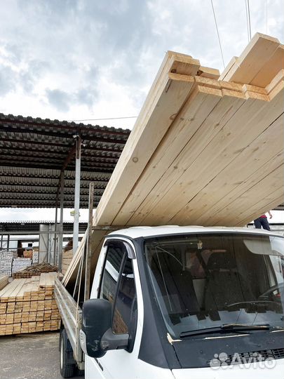 Брус обрезной 200х200х6000мм 1 сорт ГОСТ