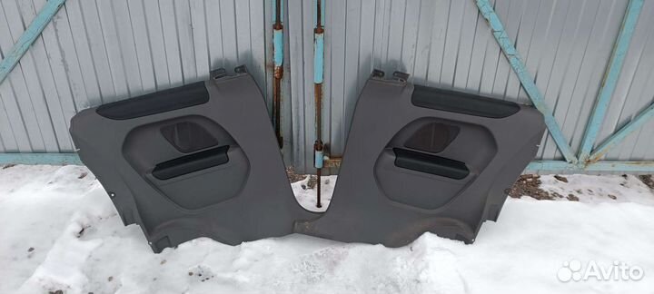 Дверные карты второго ряда Форд Фокус 2 купе