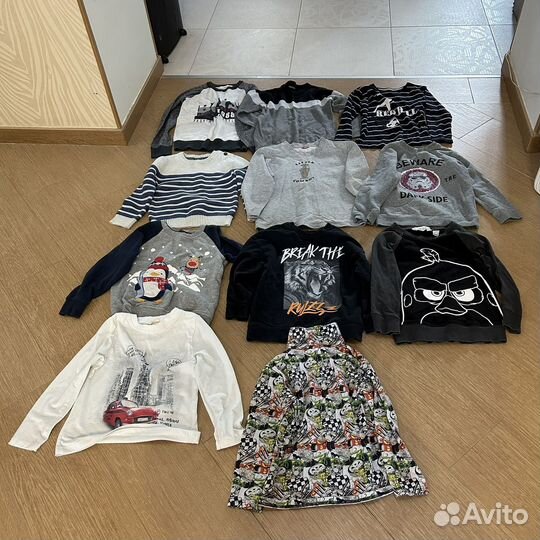 Пакет вещей для мальчика размер 110, 116, 122